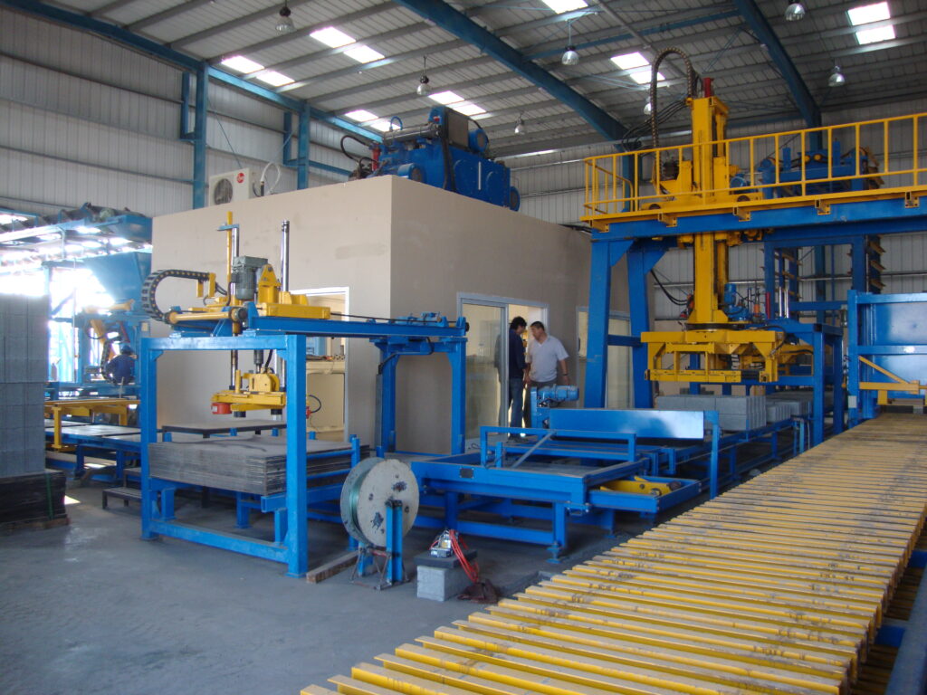 Fully Automatic High-Output Concrete Block Making Machines