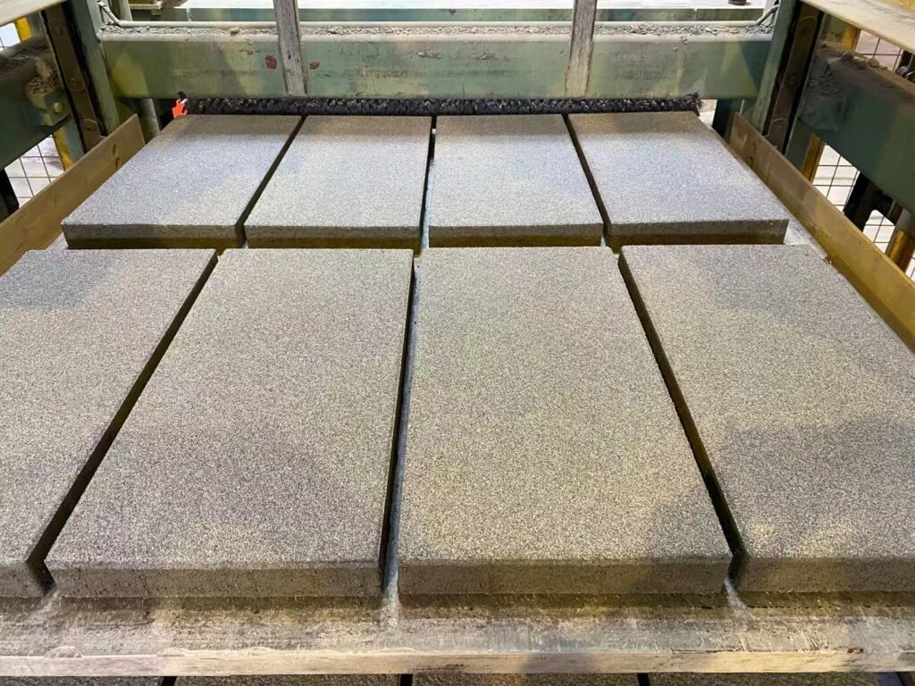 Ligne de production de fabrication de blocs entièrement automatique