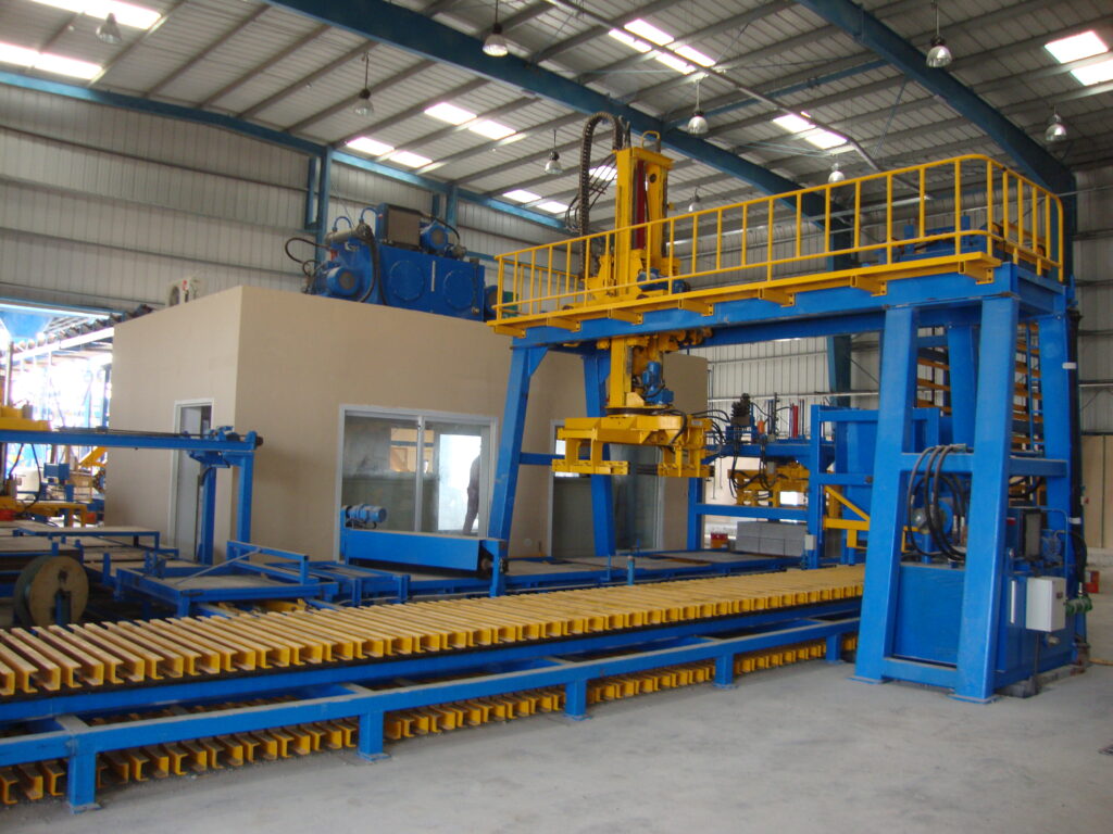 concrete block making machine