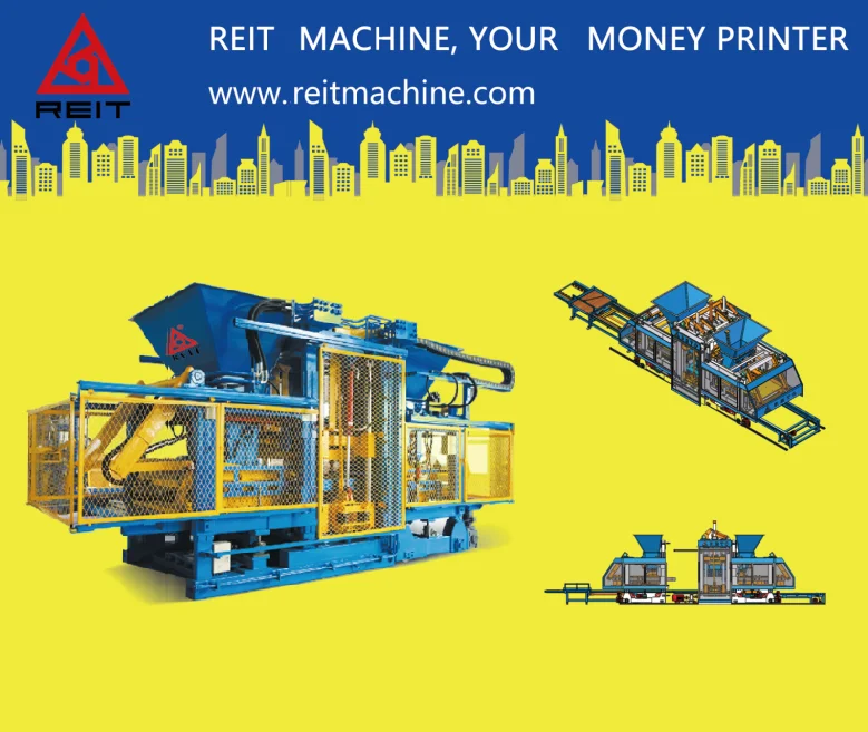 Rt18 New Split-Type Fully Automatic Block Making Machine