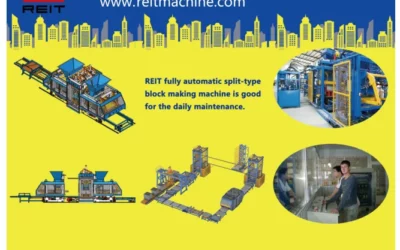 REIT’s New Split-Type Design for Fully Automatic Block Making Machine: Streamlining Daily Maintenance