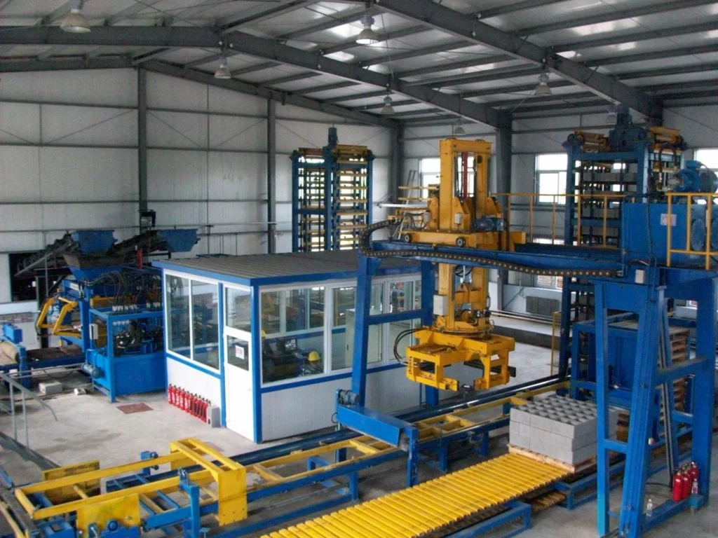 fully automatic cement block making machine3