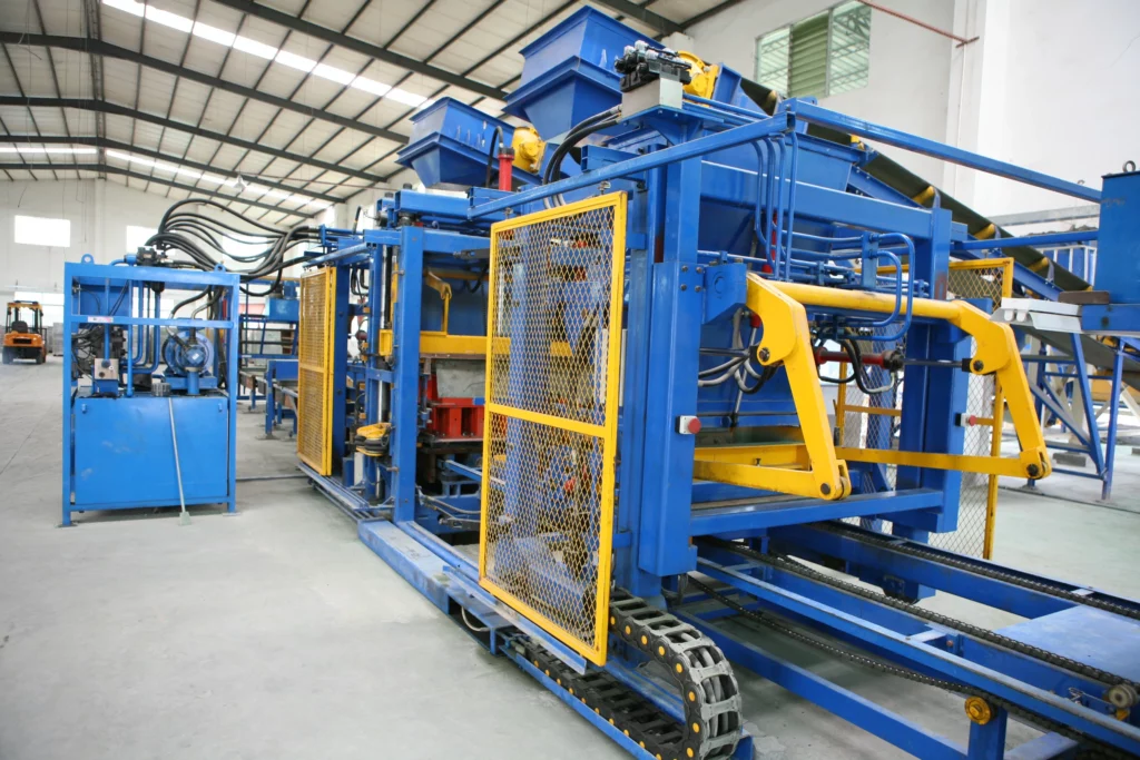  automatic block and brick making machine