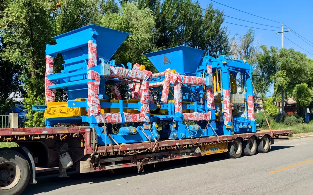 Beijing REIT Ships RT18A Fully Automatic Block Making Production Line to UAE Partner