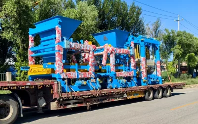 Beijing REIT Ships RT18A Fully Automatic Block Making Production Line to UAE Partner